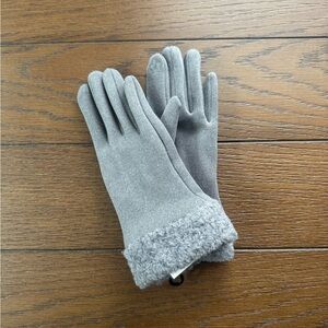 Elegant Gray Women's Gloves